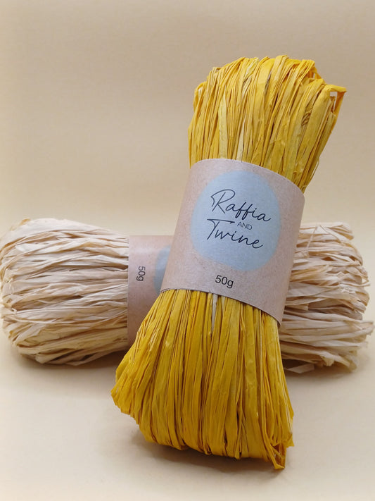 Yellow Gold Raffia