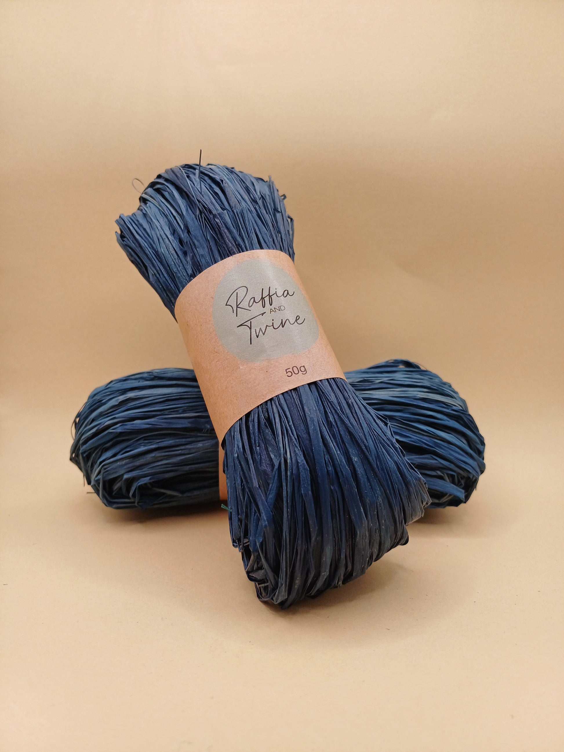 Raffia (Colbolt Blue) Sold Out - Raffia & Twine