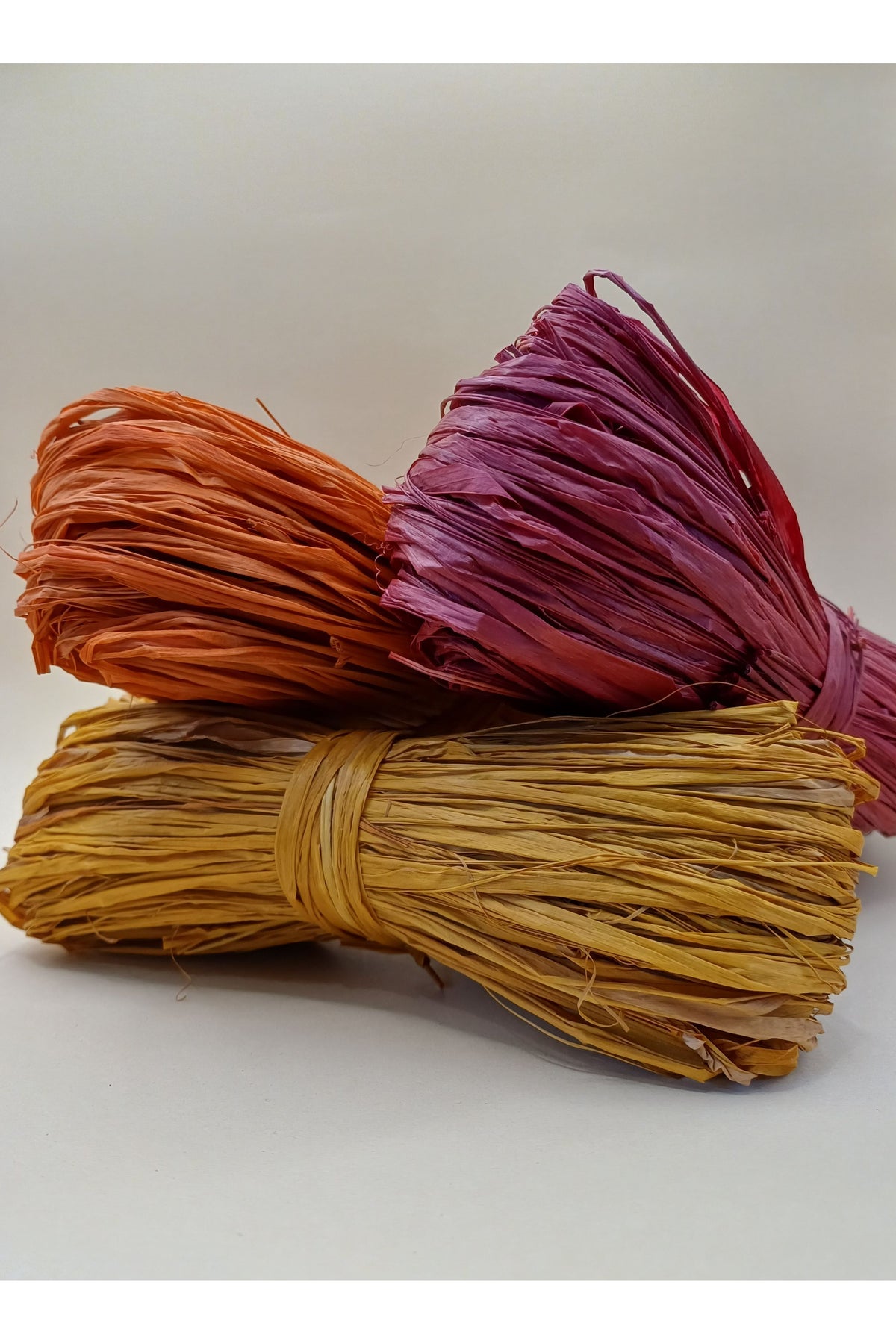 Bronze Raffia Hand-Dyed 50g