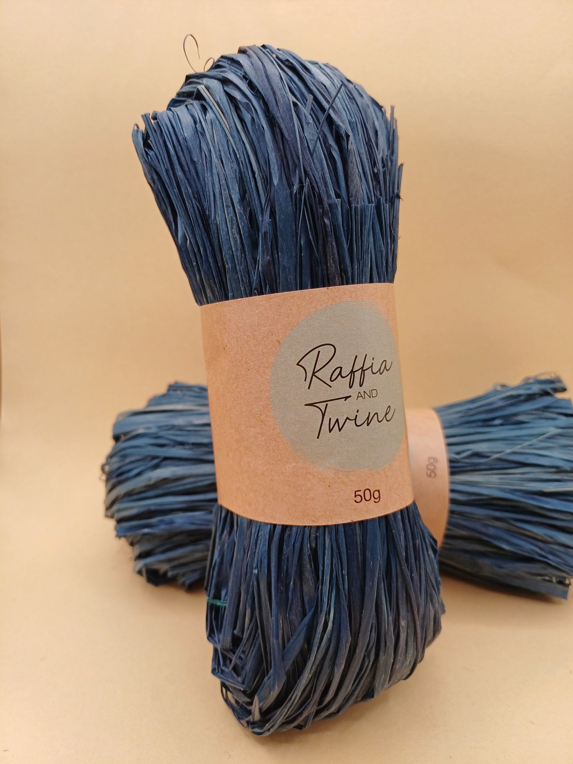 Raffia (Colbolt Blue) Sold Out - Raffia & Twine