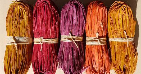 Good Things Take Time: Why I Hand-Dye Raffia
