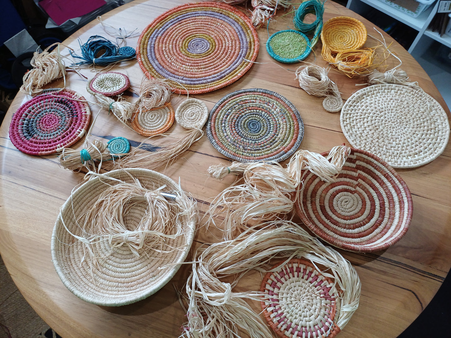 Spring Workshop — Raffia Basket Making