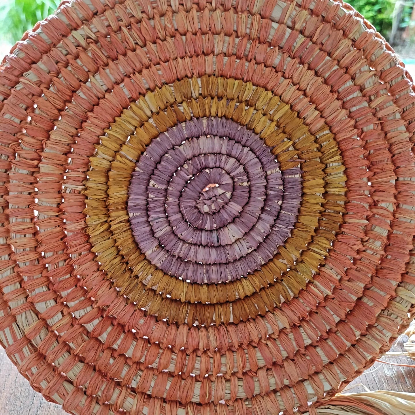 Ochre Raffia (Hand-Dyed)