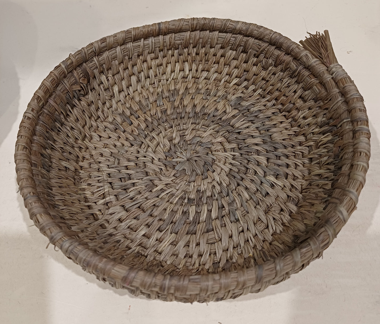 Smokey Grey Raffia (Hand-Dyed)