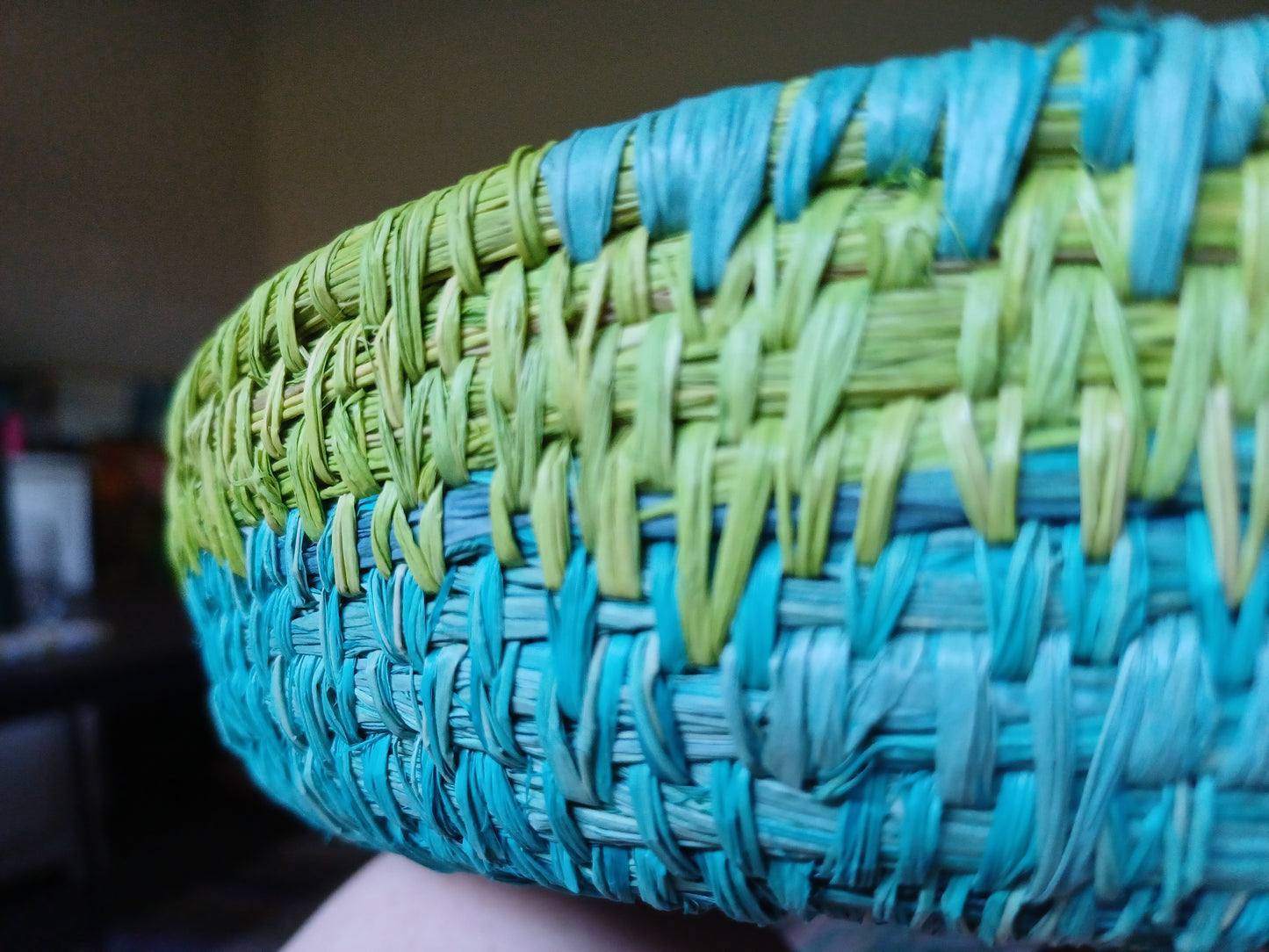 Lime Green Bird Nest