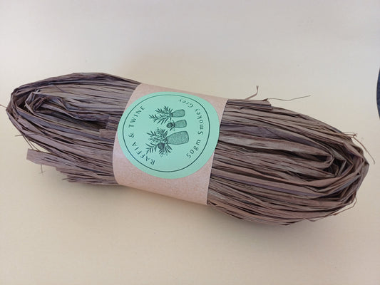 Smokey Grey Raffia